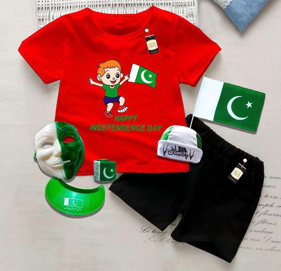 Happy Independence Day Kid Suit For Boys, 14 August Independence Day Children Dress, Kids 14 August Celebration Dress Happy Independence Day Kid Suit For Boys, 14 August Independence Day Children Dress, Kids 14 August Celebration Dress